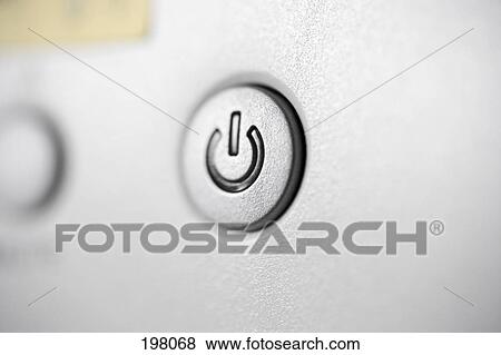 A start button on a computer, close up View Large Photo Image Stock Photo - A start button on a computer, close up. Fotosearch
