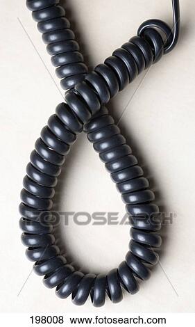 A telephone cord View Large Photo Image Stock Photo - A telephone cord. Fotosearch
