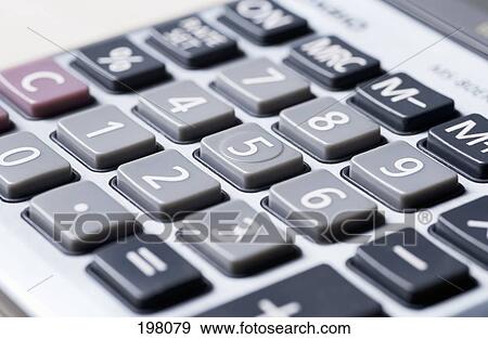 Close up of a calculator View Large Photo Image Stock Photo - Close up of a calculator. Fotosearch