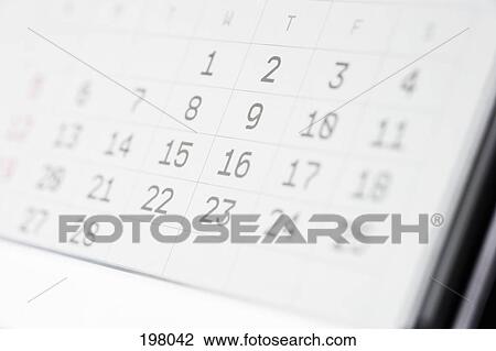 Close up of a desk calendar View Large Photo Image Stock Image - Close up of a desk calendar. Fotosearch