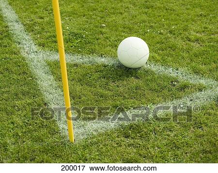 Stock Photo - Corner kick. Fotosearch