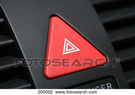Push button on car dashboard for hazard lights View Large Photo Image Stock Image - Push button on car dashboard for hazard lights. Fotosearch