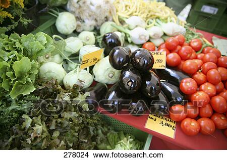 Assorted vegetables at market View Large Photo Image Picture - Assorted vegetables at market. Fotosearch