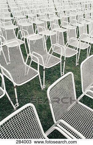 Rows of empty chairs View Large Photo Image Stock Image - Rows of empty chairs. Fotosearch