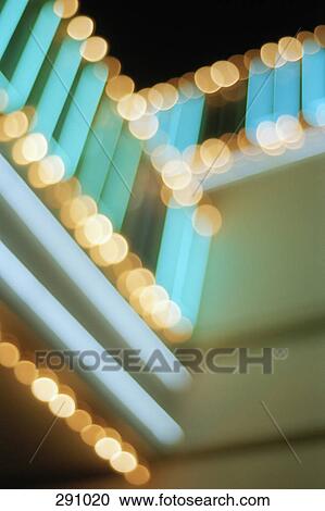 Stock Image - Abstract light pattern. Fotosearch