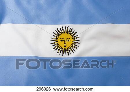 Argentinean Flag View Large Photo Image Stock Photograph - Argentinean Flag. Fotosearch