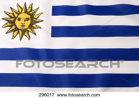 Flag of Uruguay View Large Photo Image Stock Photo - Flag of Uruguay. Fotosearch