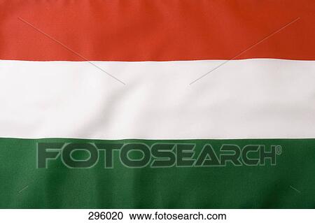 Stock Image - Hungarian Flag. Fotosearch