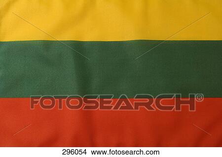Picture - Lithuanian Flag. Fotosearch