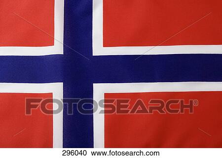 Stock Image - Norwegian Flag. Fotosearch