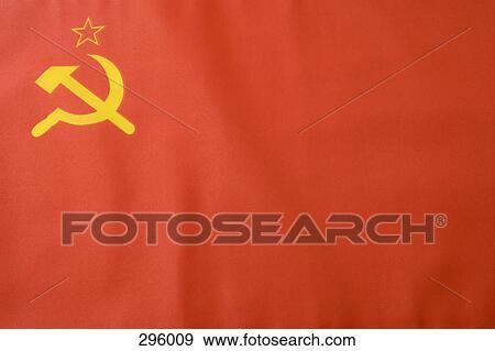 Soviet Flag View Large Photo Image Stock Photo - Soviet Flag. Fotosearch