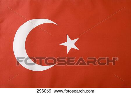 Turkish Flag View Large Photo Image Stock Photo - Turkish Flag. Fotosearch