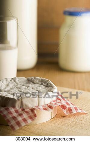 Dairy products on a table View Large Photo Image Picture - Dairy products on a table. Fotosearch