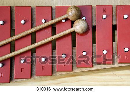 Close-up of xylophone View Large Photo Image Stock Photograph - Close-up of xylophone. Fotosearch