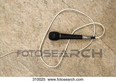Microphone on lying floor View Large Photo Image Stock Photography - Microphone on lying floor. Fotosearch