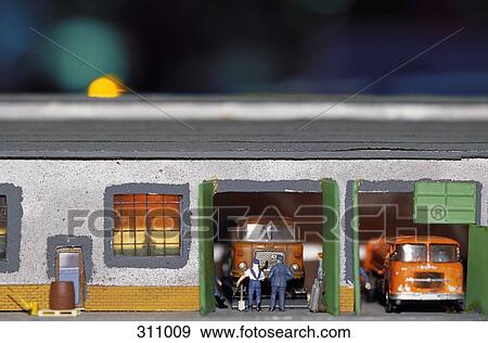 Model of fire station View Large Photo Image Stock Photo - Model of fire station. Fotosearch