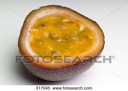Cross section of passion fruit View Large Photo Image Stock Photography - Cross section of passion fruit. Fotosearch