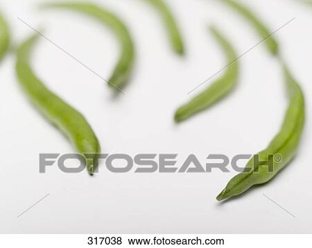 Stock Photo - Green beans. Fotosearch