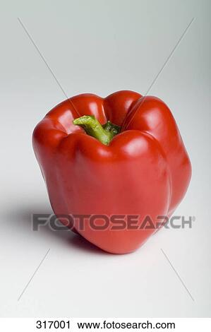 Red bell pepper View Large Photo Image Stock Image - Red bell pepper. Fotosearch