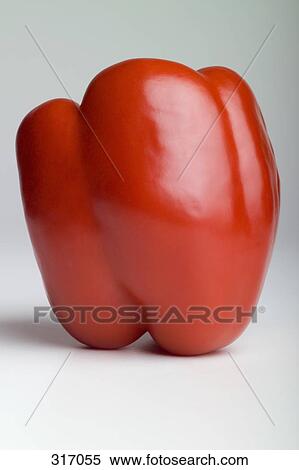 Red bell pepper View Large Photo Image Stock Photography - Red bell pepper. Fotosearch