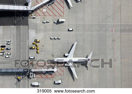 Aerial view of airplane View Large Photo Image Stock Photography - Aerial view of airplane. Fotosearch