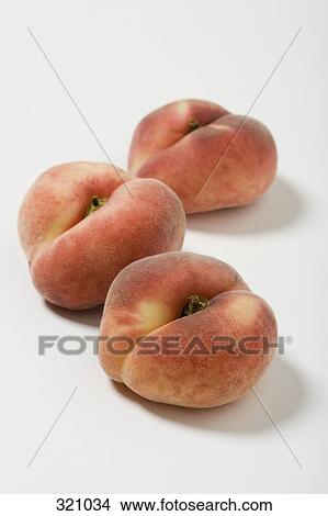 Donut peaches View Large Photo Image Picture - Donut peaches. Fotosearch