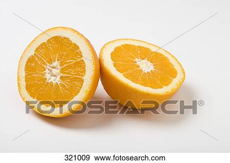 Two orange halves View Large Photo Image Stock Photo - Two orange halves. Fotosearch
