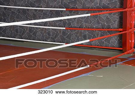 Stock Image - Boxing ring. Fotosearch