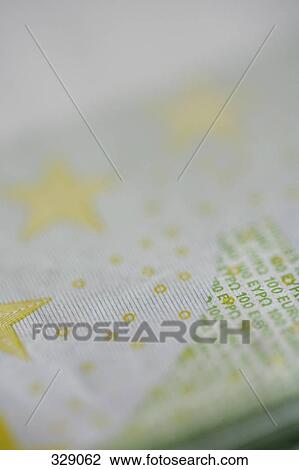 Detail of a hundred Euro banknote View Large Photo Image Stock Image - Detail of a hundred Euro banknote. Fotosearch