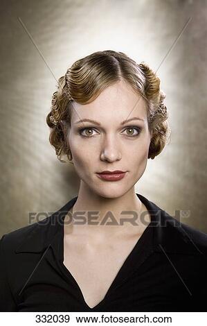 Woman posing wearing make-up View Large Photo Image Stock Photo - Woman posing wearing make-up. Fotosearch