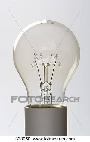 Stock Image - Light bulb. Fotosearch