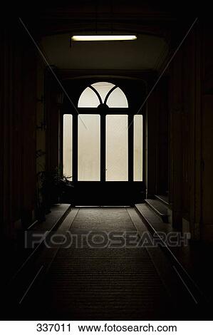 Dark entrance hall and door View Large Photo Image Stock Image - Dark entrance hall and door. Fotosearch