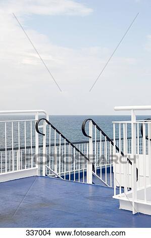 View of horizon from deck of ship View Large Photo Image Picture - View of horizon from deck of ship. Fotosearch