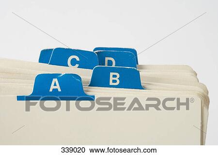 Alphabetical file View Large Photo Image Stock Image - Alphabetical file. Fotosearch