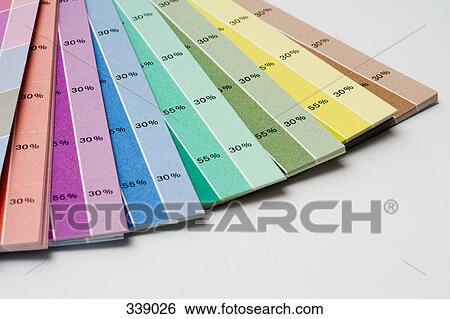 Stock Photograph - Color swatches. Fotosearch