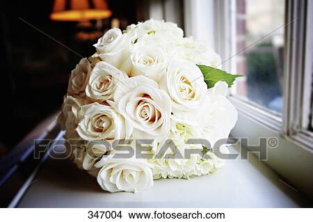 Wedding bouquet on window sill View Large Photo Image Picture - Wedding bouquet on window sill. Fotosearch