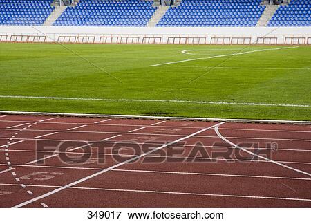 Stock Photo - Empty sports stadium. Fotosearch