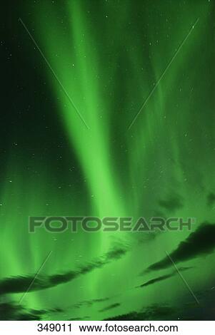 Northern lights above Iceland View Large Photo Image Stock Image - Northern lights above Iceland. Fotosearch