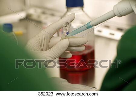 Scientist measuring solution with a pipette View Large Photo Image Stock Image - Scientist measuring solution with a pipette. Fotosearch