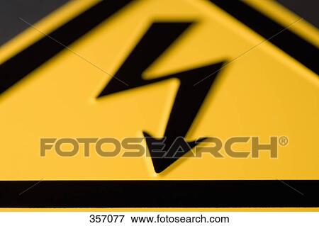 Close-up of ‘High voltage’ warning sign View Large Photo Image Stock Photo - Close-up of ‘High voltage’ warning sign. Fotosearch