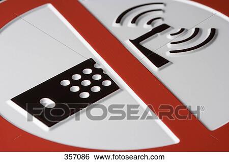 Close-up of ‘No mobile phones’ sign View Large Photo Image Stock Photograph - Close-up of ‘No mobile phones’ sign. Fotosearch