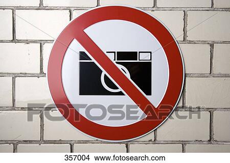 ‘No photography’ sign View Large Photo Image Picture - ‘No photography’ sign. Fotosearch