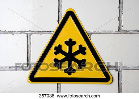 ‘Snowflake’ warning sign View Large Photo Image Stock Photograph - ‘Snowflake’ warning sign. Fotosearch