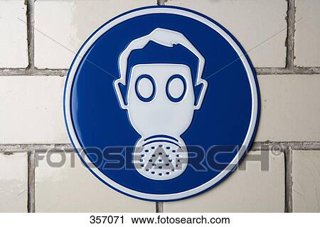 ‘Wear protective mask’ information sign View Large Photo Image Stock Image - ‘Wear protective mask’ information sign. Fotosearch