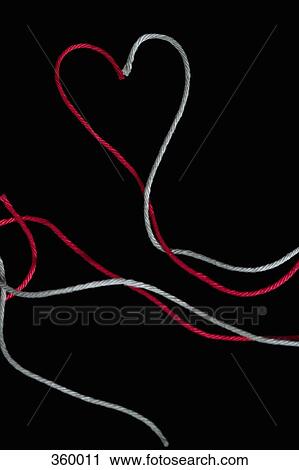 Heart shape outline in wool View Large Photo Image Stock Image - Heart shape outline in wool. Fotosearch