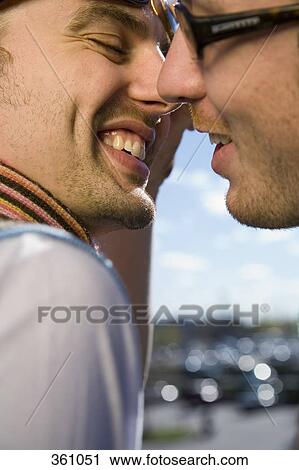 Gay couple about to kiss View Large Photo Image Stock Image - Gay couple about to kiss. Fotosearch