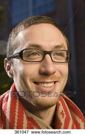 Portrait of man smiling View Large Photo Image Stock Photo - Portrait of man smiling. Fotosearch