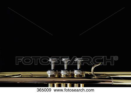 Detail of a trumpet View Large Photo Image Stock Photo - Detail of a trumpet. Fotosearch
