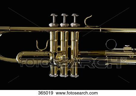 Detail of a trumpet View Large Photo Image Stock Photo - Detail of a trumpet. Fotosearch