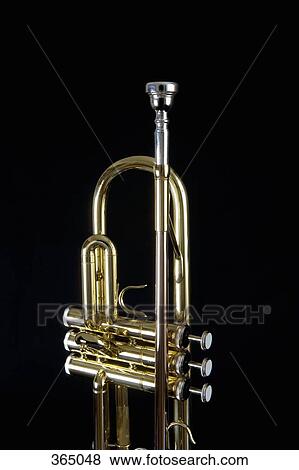 Detail of a trumpet View Large Photo Image Stock Photo - Detail of a trumpet. Fotosearch